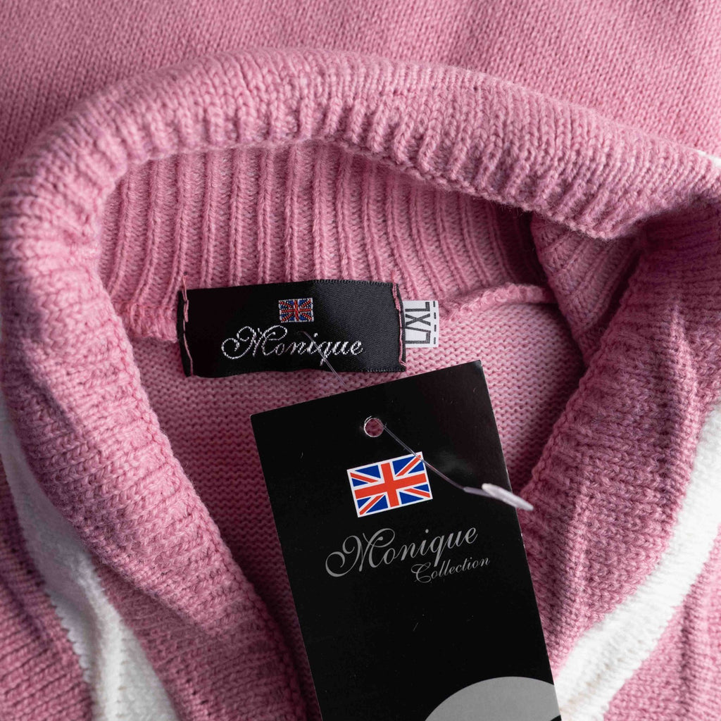 Monique Collection Pink Long Sleeve L/XL Jumper New With Tag RRP £21.00
