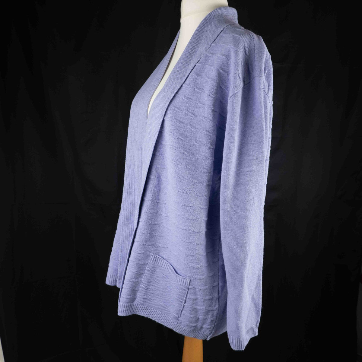 Monique Collection Lilac Line Pattern XXL Cardigan New With Tag RRP £19.00