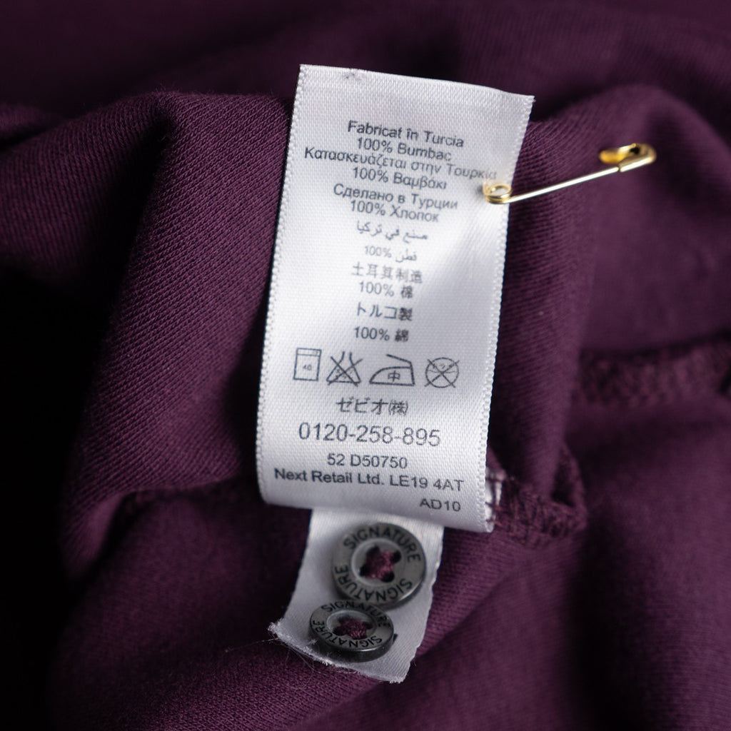 Next Signature Purple Size M Shirt Pre-Owned