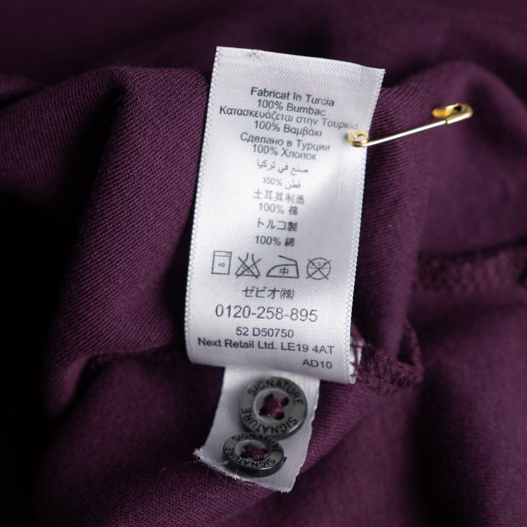 Next Signature Purple Size M Shirt Pre-Owned