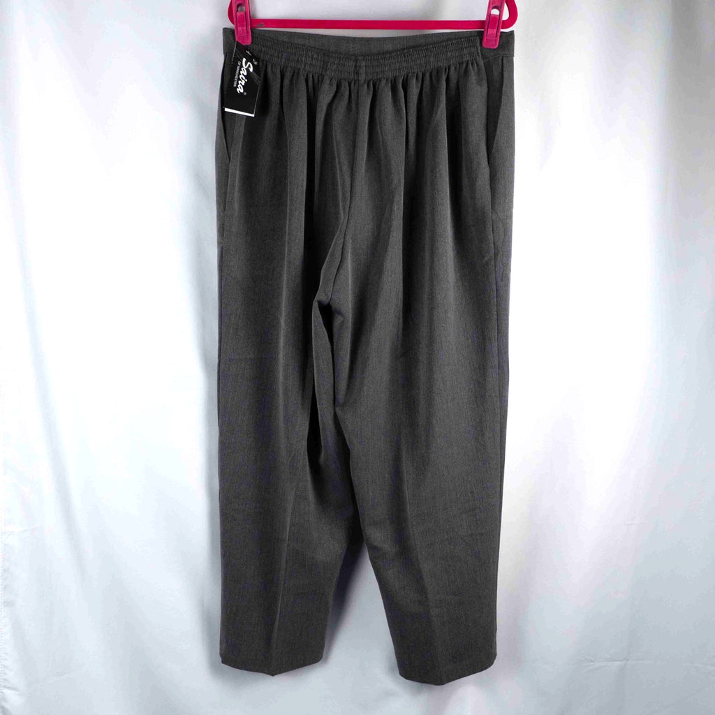 Saira Grey Elasticated Waist 22 Trousers New With Tags RRP £17.00