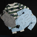 Baby 3 Item Dungarees, Romper and Sleep Romper Bundle 80cm New In Packaging