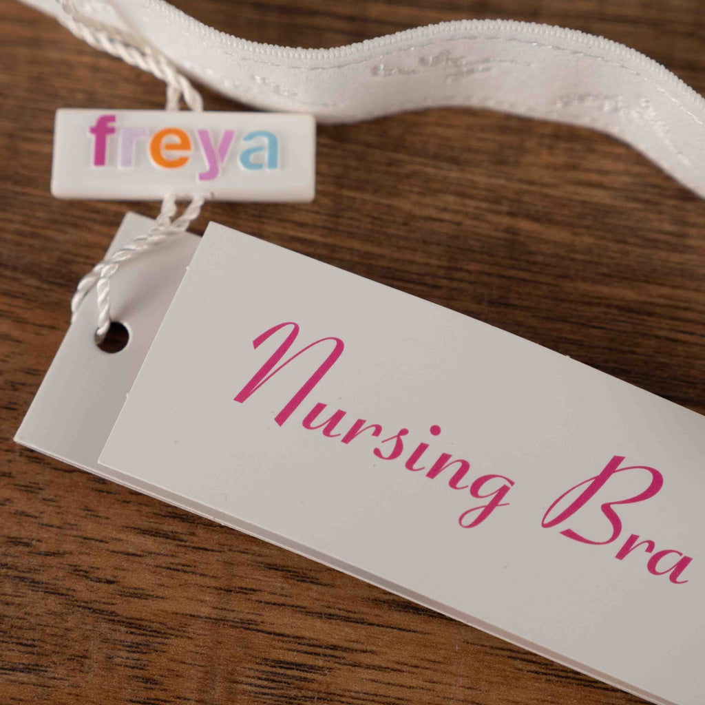 Freya White Non Padded Non Wired Floral 38D Nursing Bra New With Tag