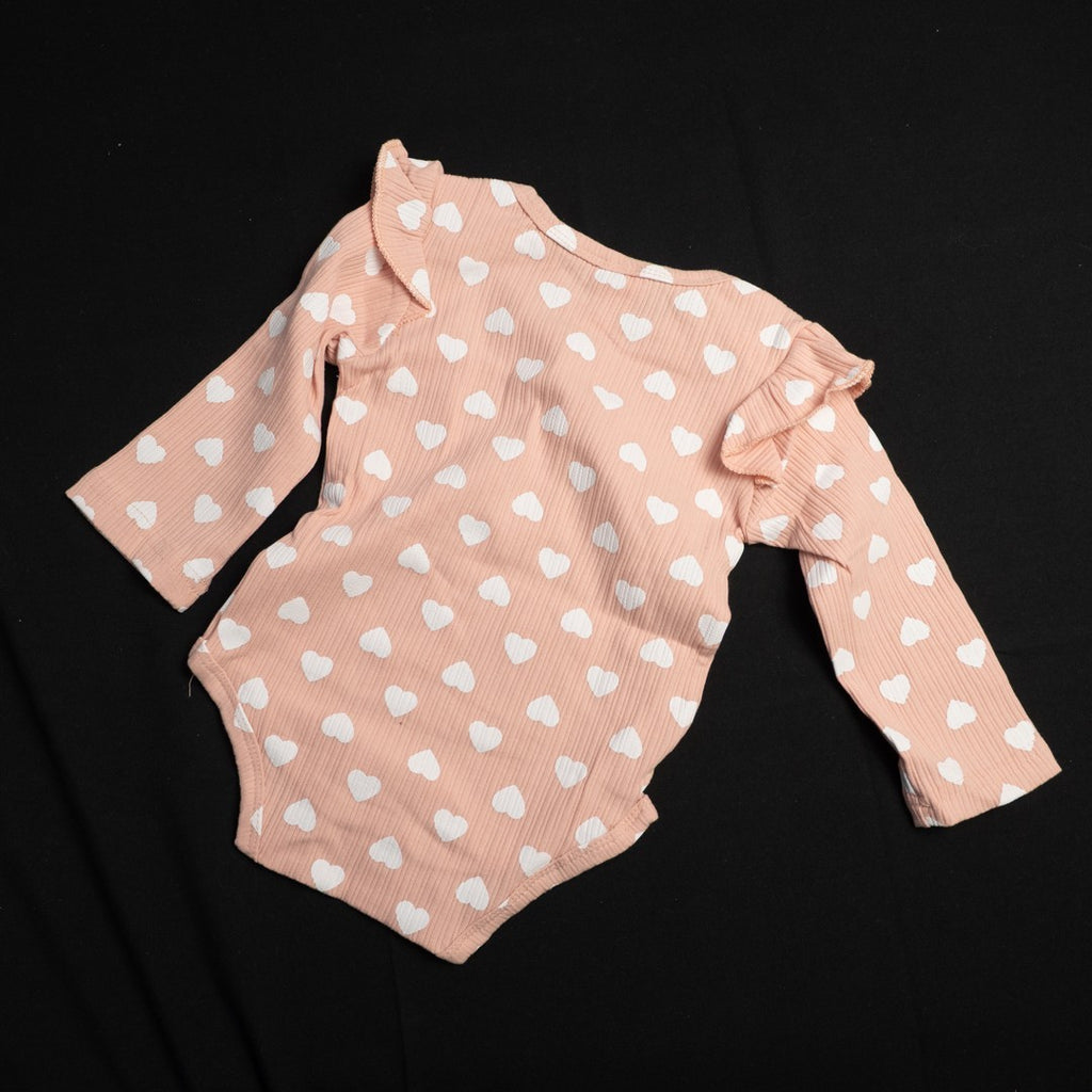 Pink White and Brown Baby Grow Set x 3 80cm New In Packaging