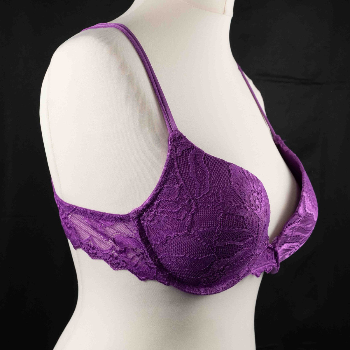 After Eden Bra 38B Purple Balconette  Underwired  Padded  BNWT