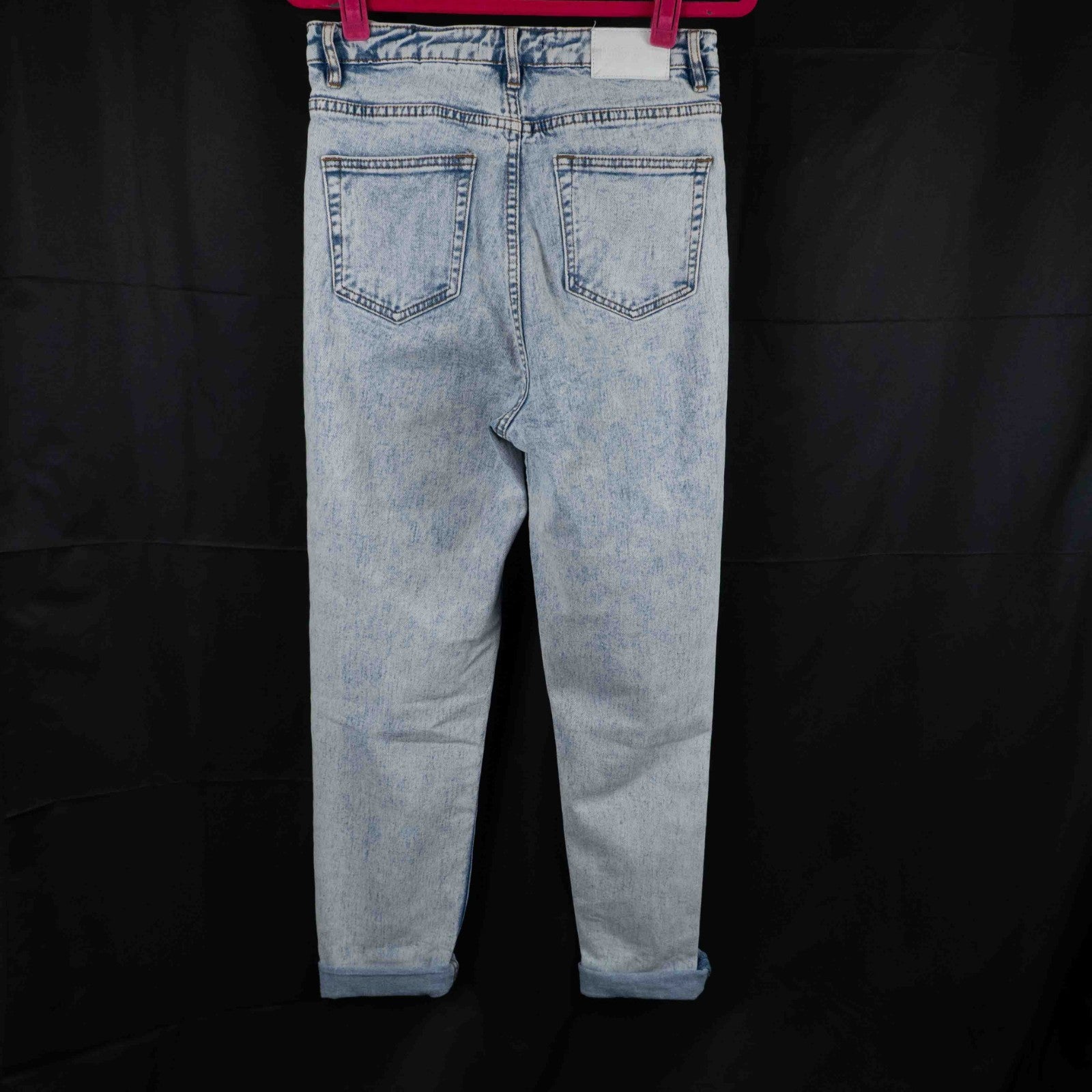 Missguided Riot Blue High Rise 8R Jeans Pre-Owned