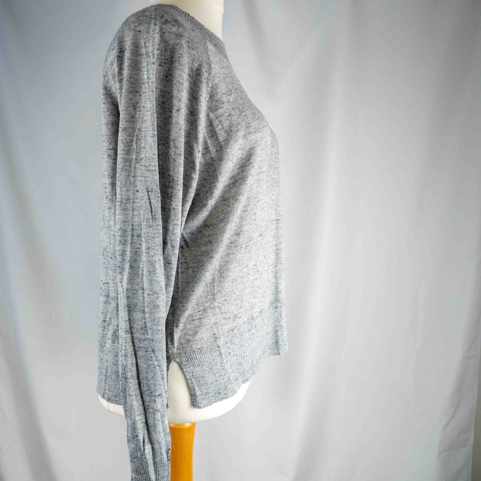 H&amp;M Basics Grey Large Lightweight Jumper New With Tag RRP £9.99