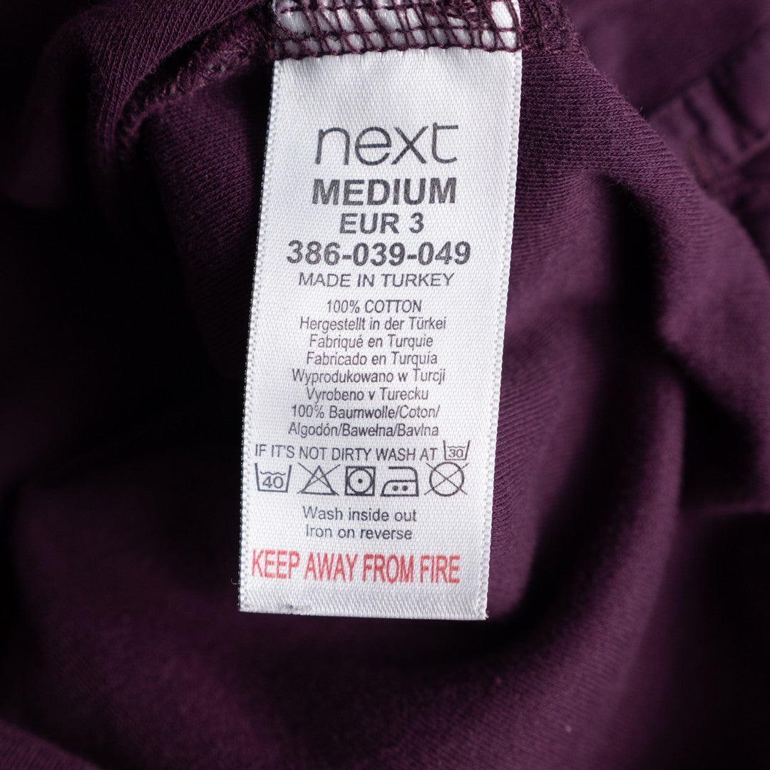Next Signature Purple Size M Shirt Pre-Owned