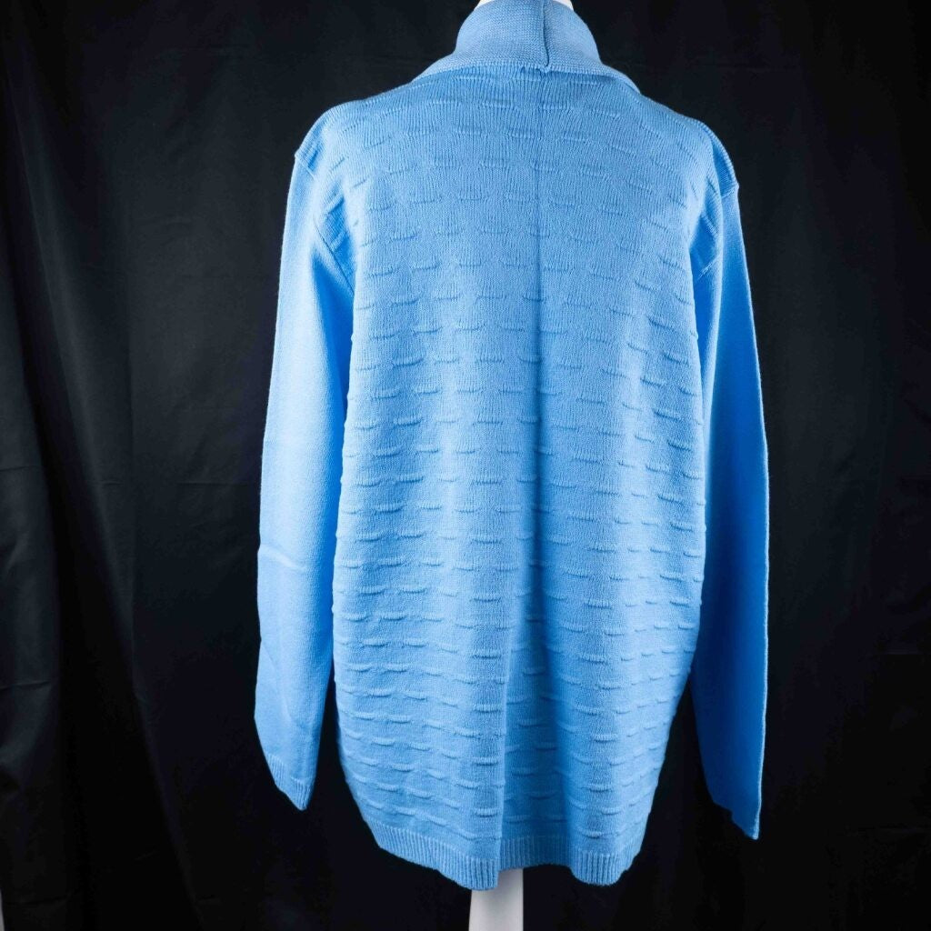 Monique Collection Blue Cardigan Size L/XL NWT