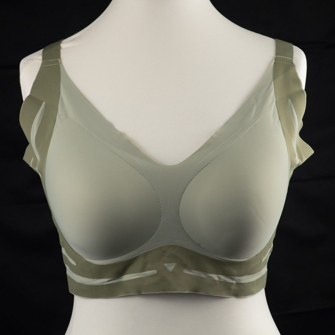 Green Padded Non Wired Non Patterned Size 5XL Bra New In Packaging
