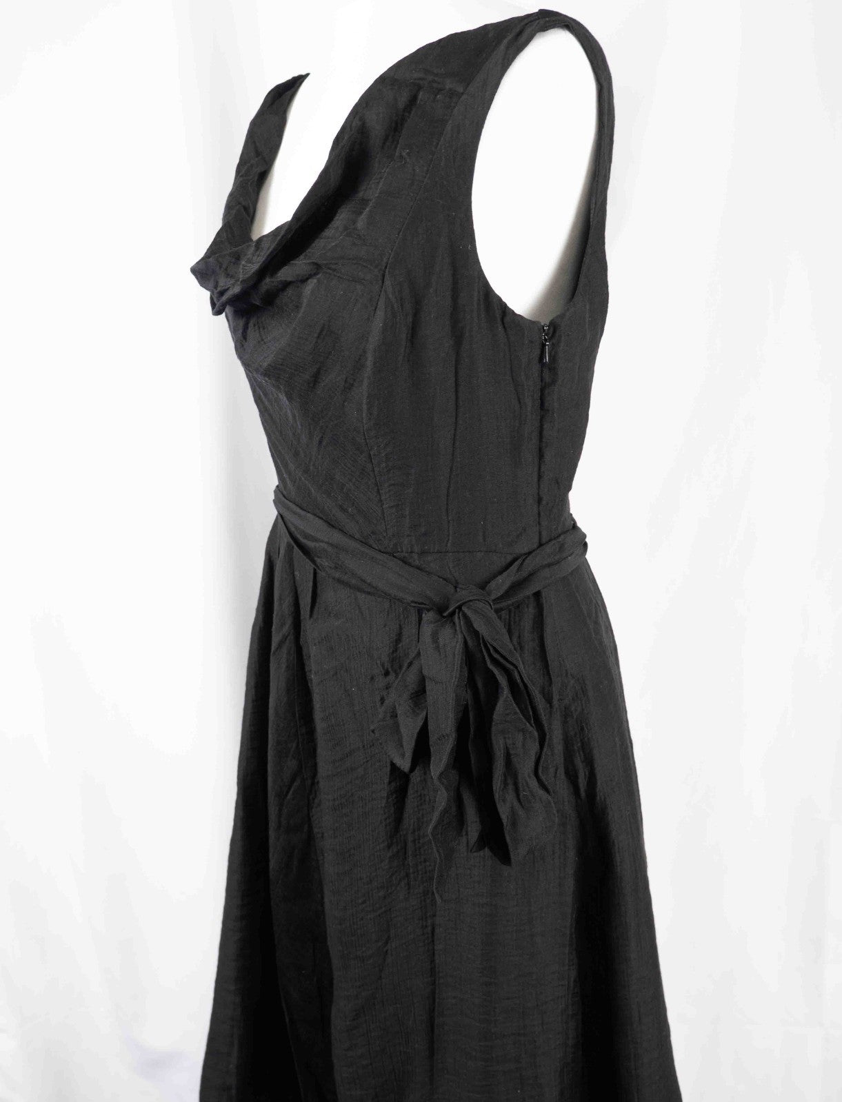Monsoon Black Sleeveless 10 Dress Pre-Owned
