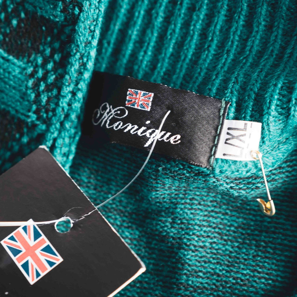 Monique Collection Green Long Sleeve L/XL Jumper New With Tag RRP £19.00
