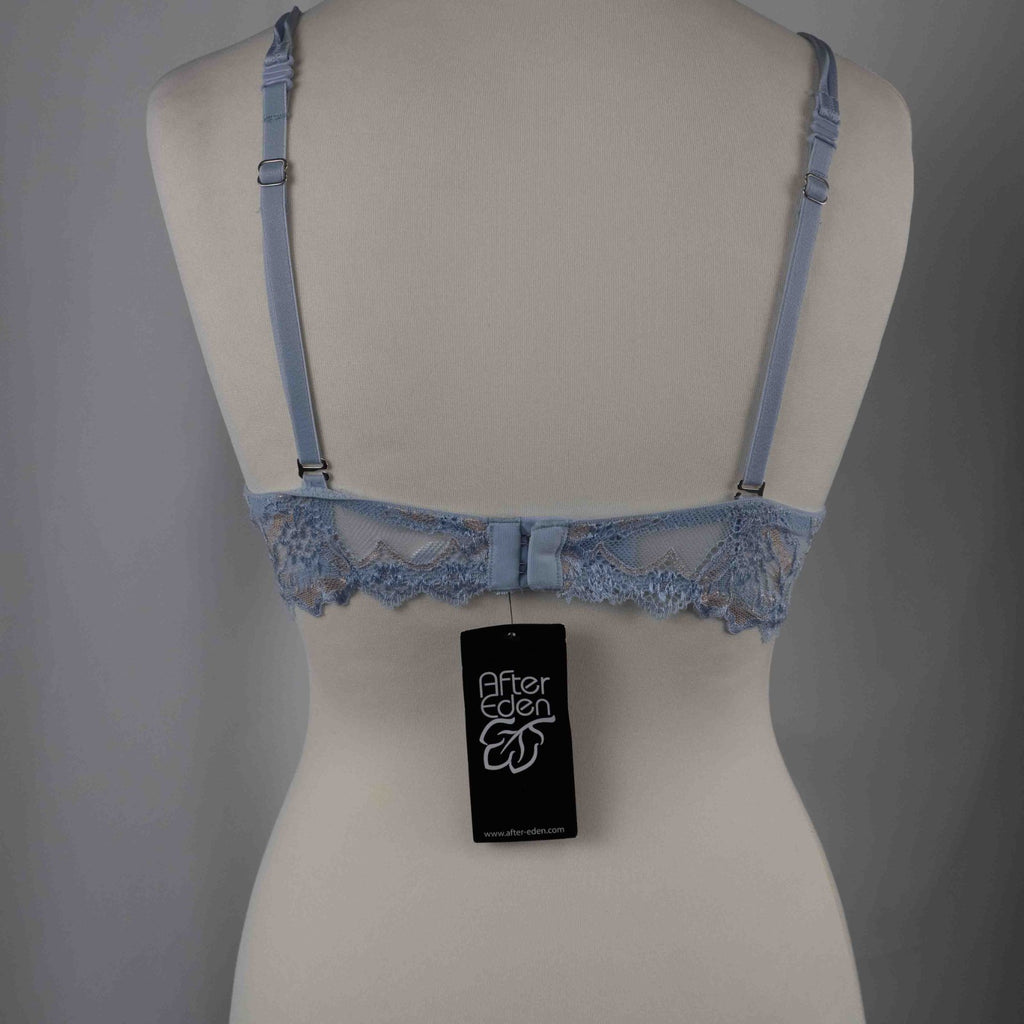 After Eden Blue Floral Padded Wired 38B Bra New With Tag RRP £42.00