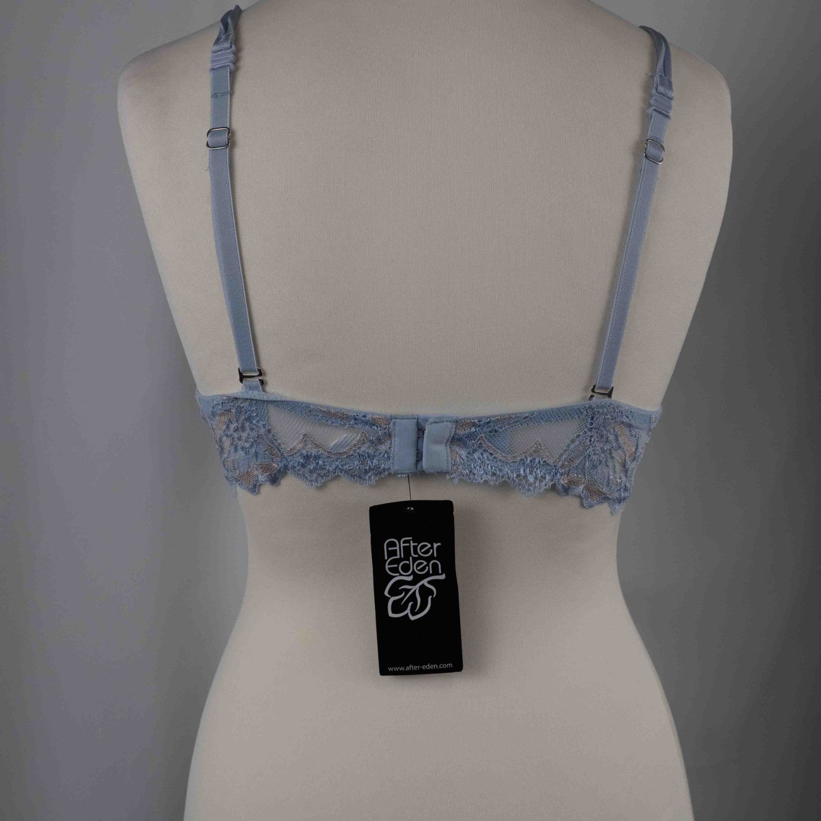After Eden Blue Floral Padded Wired 38B Bra New With Tag RRP £42.00