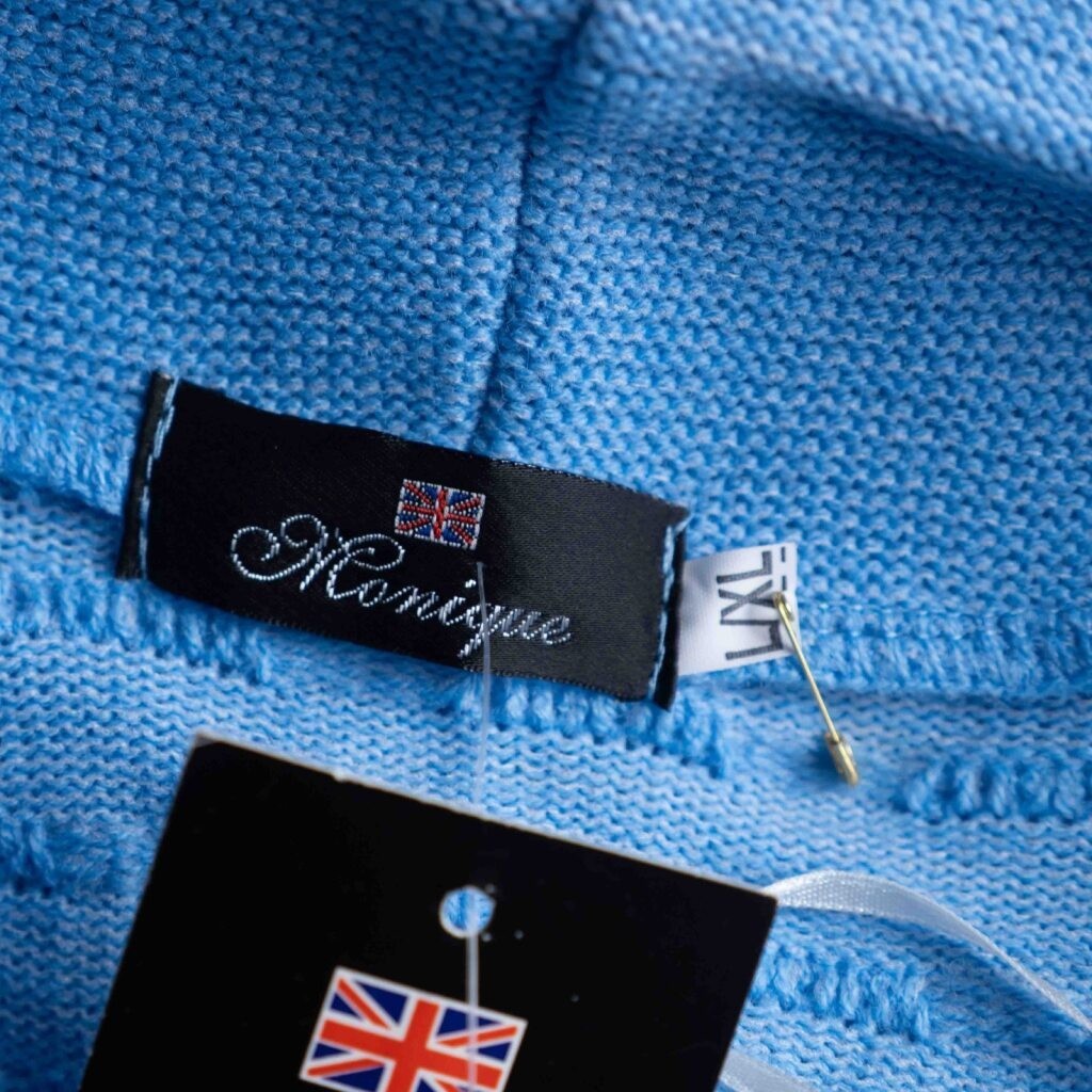 Monique Collection Blue Cardigan Size L/XL NWT