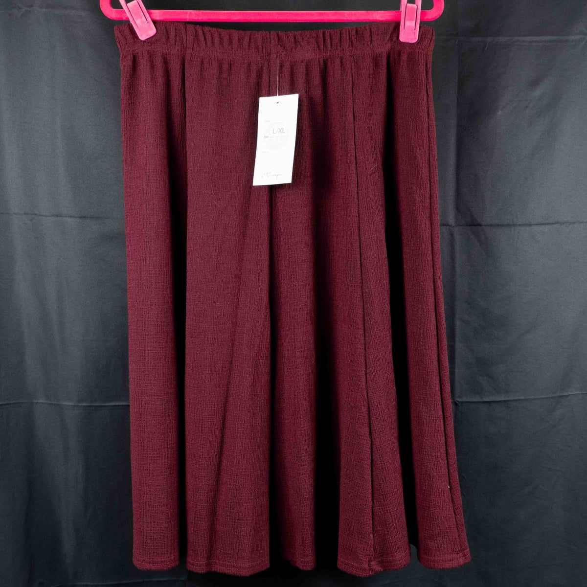 Monique Collection Dark Red L/XL Skirt New With Tag RRP £19.00