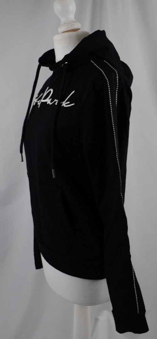 Hite Park Black Long Sleeve Size S Hoody Pre-Owned