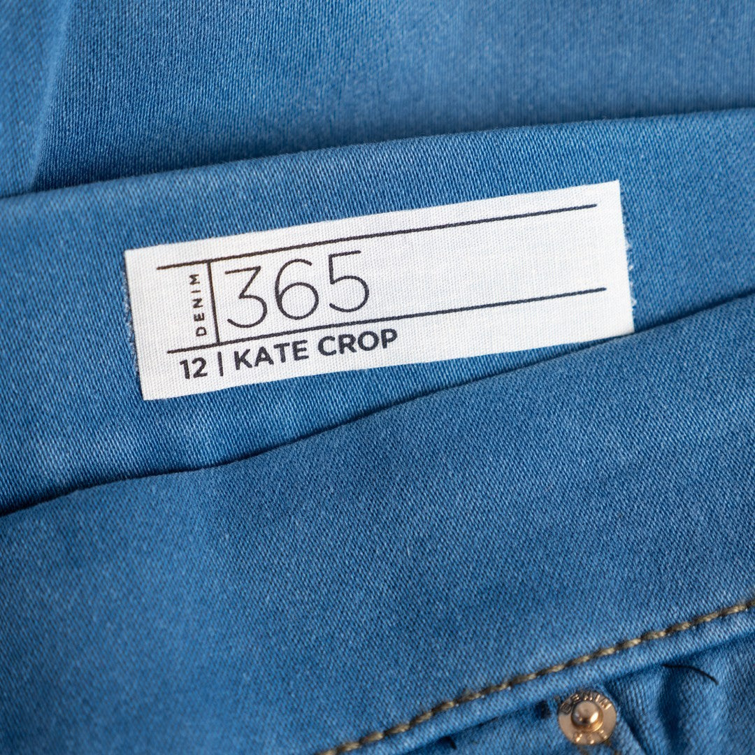Kate Crop 365 Denim Blue 12 Skinny Jean New With Tags RRP £14.00