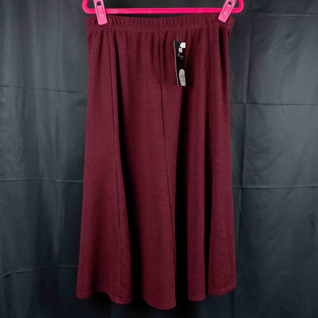 Monique Collection Dark Red L/XL Skirt New With Tag RRP £19.00