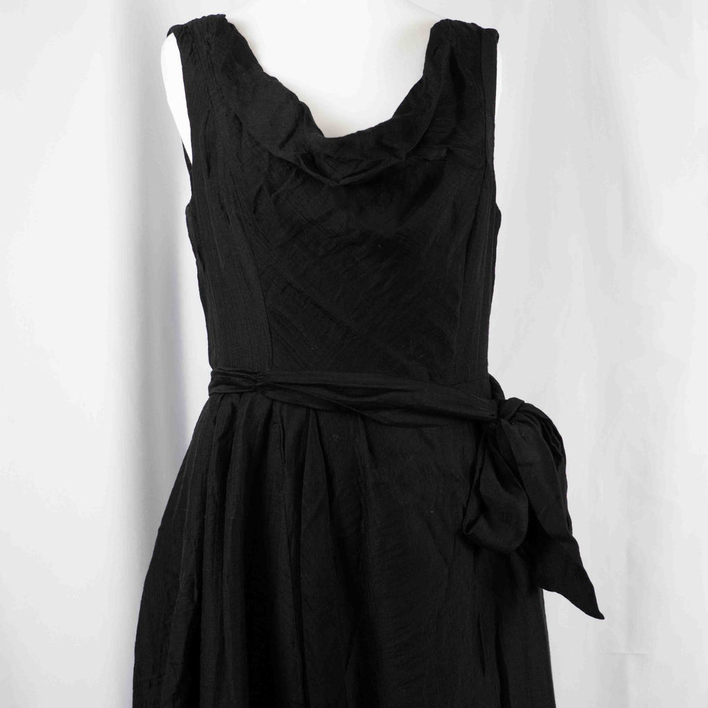 Monsoon Black Sleeveless 10 Dress Pre-Owned