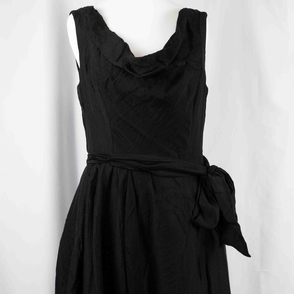 Monsoon Black Sleeveless 10 Dress Pre-Owned