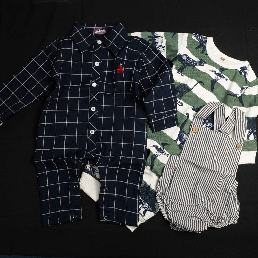 80cm Baby Grows x3 New In Packaging
