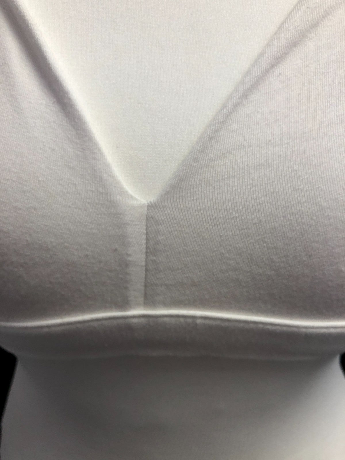 White Matalan Size 14 Bralette Non wired Non Padded BNWT