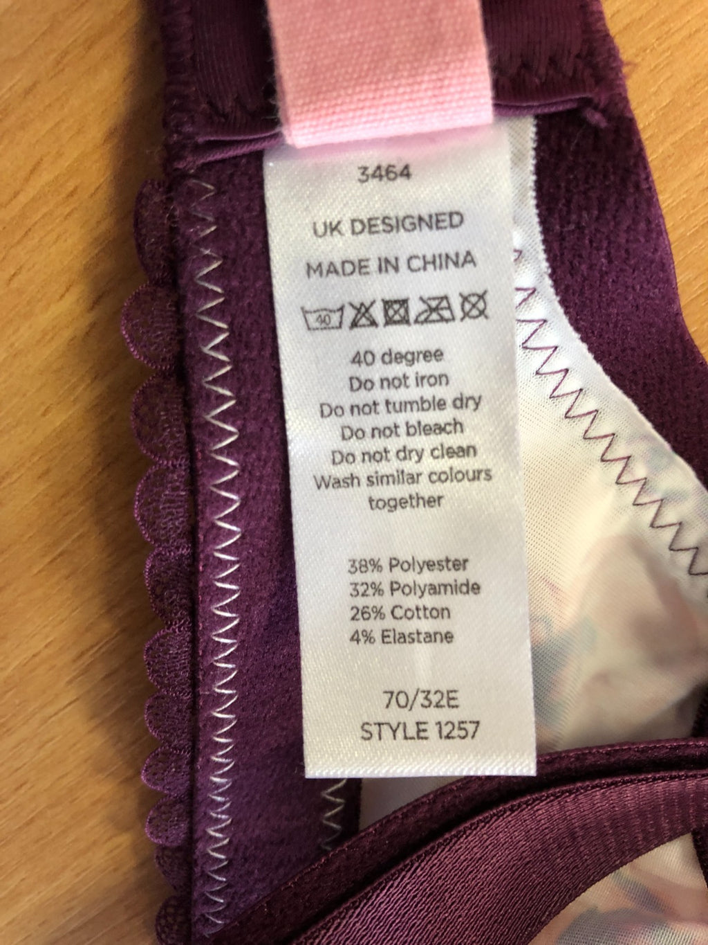 Nursing Bra Royce 32E Floral Non Padded Non Wired BNWT