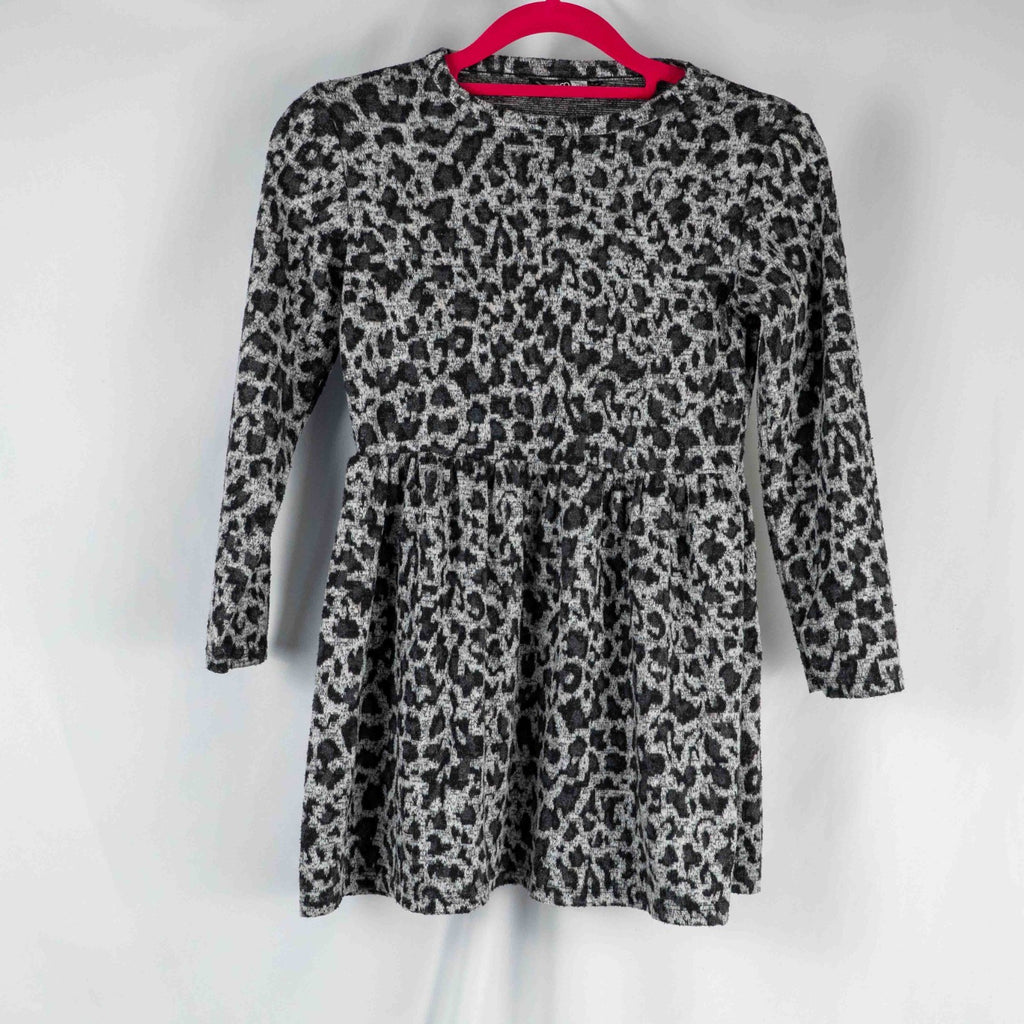 Pep&amp;Co Leopard Print Long Sleeve Top 7-8 Years  Pre-Owned