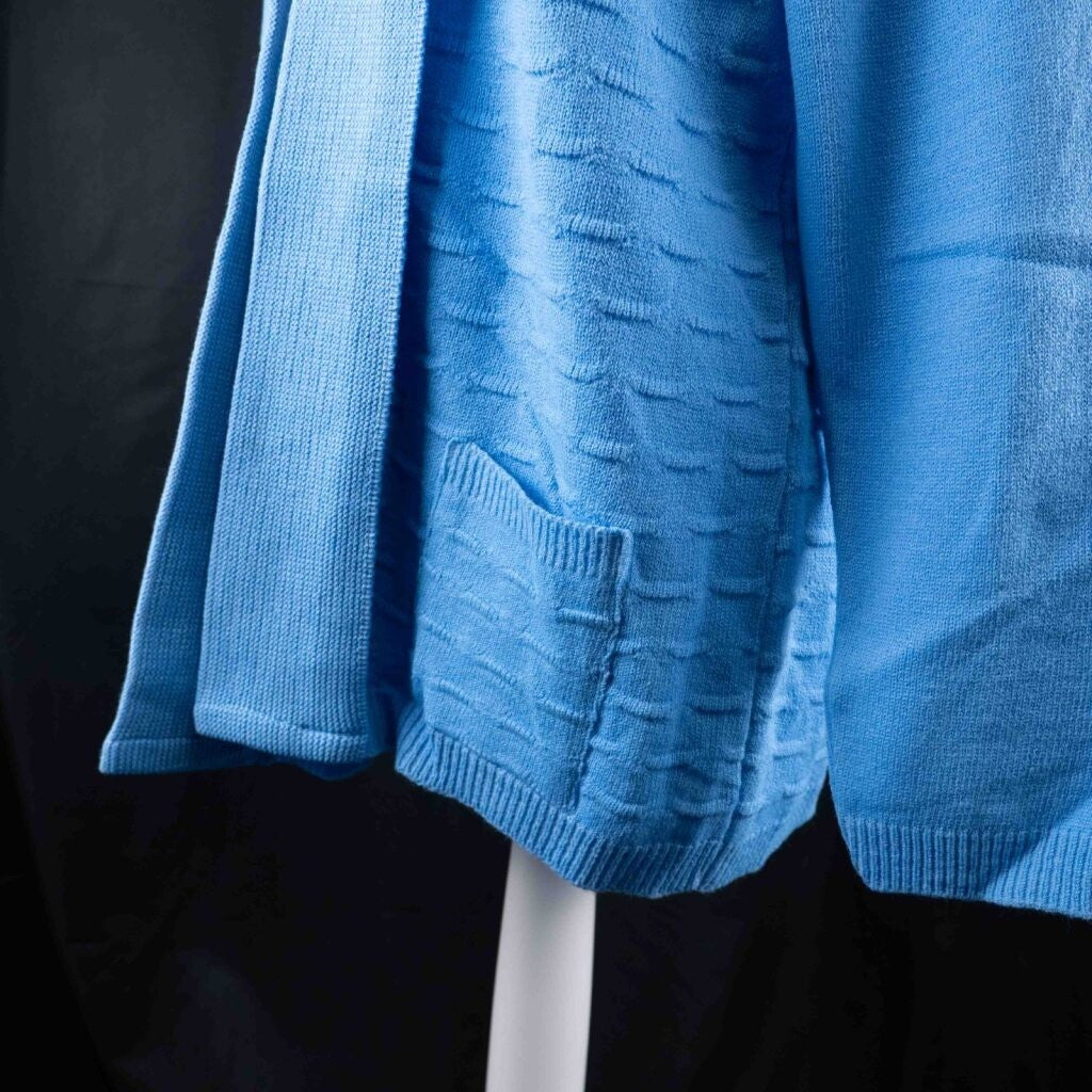 Monique Collection Blue Cardigan Size L/XL NWT