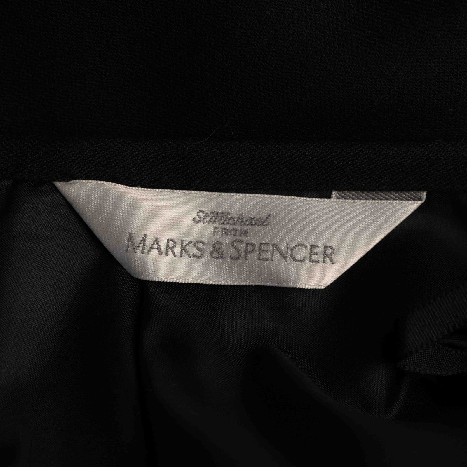 M&amp;S Black Size 12 Skirt Pre-Owned