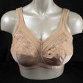 Anita Safina Beige Floral Non Padded Non Wired 38D Front Fastening BNWT