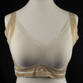 Beige Padded Non Wired Non Pattern Prosthetic 5XL Bra New In Packaging