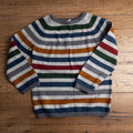 H&amp;M Multi Coloured Striped Long Sleeve 2-3Y Jumper Pre-Owned