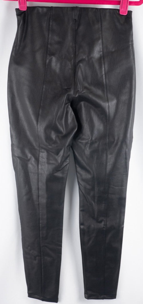 New Look Leather Feel Black Size 10 Jeggings Pre-Owned
