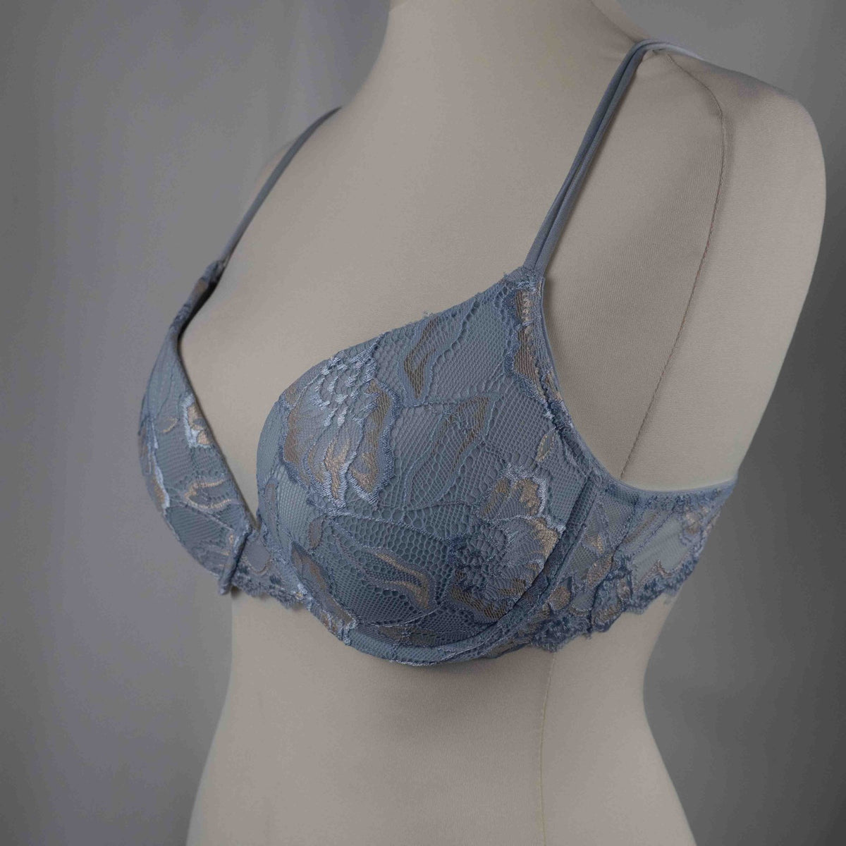 After Eden Blue Floral Padded Wired 38B Bra New With Tag RRP £42.00